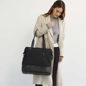 Beis convertible mini weekender black